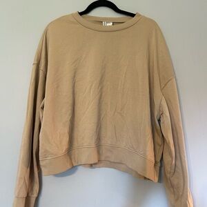 Beige Sweatshirt